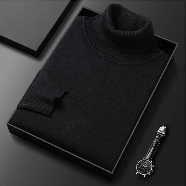 ⏳ Último día: ¡50 % de descuento en todo el surtido!⏰ Jersey de cachemira premium para hombre, liso: tejido suave y cómodo con un corte moderno, ideal para el trabajo y el tiempo libre 👔