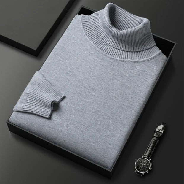 ⏳ Último día: ¡50 % de descuento en todo el surtido!⏰ Jersey de cachemira premium para hombre, liso: tejido suave y cómodo con un corte moderno, ideal para el trabajo y el tiempo libre 👔