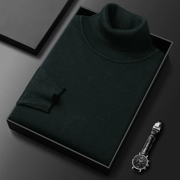 ⏳ Último día: ¡50 % de descuento en todo el surtido!⏰ Jersey de cachemira premium para hombre, liso: tejido suave y cómodo con un corte moderno, ideal para el trabajo y el tiempo libre 👔
