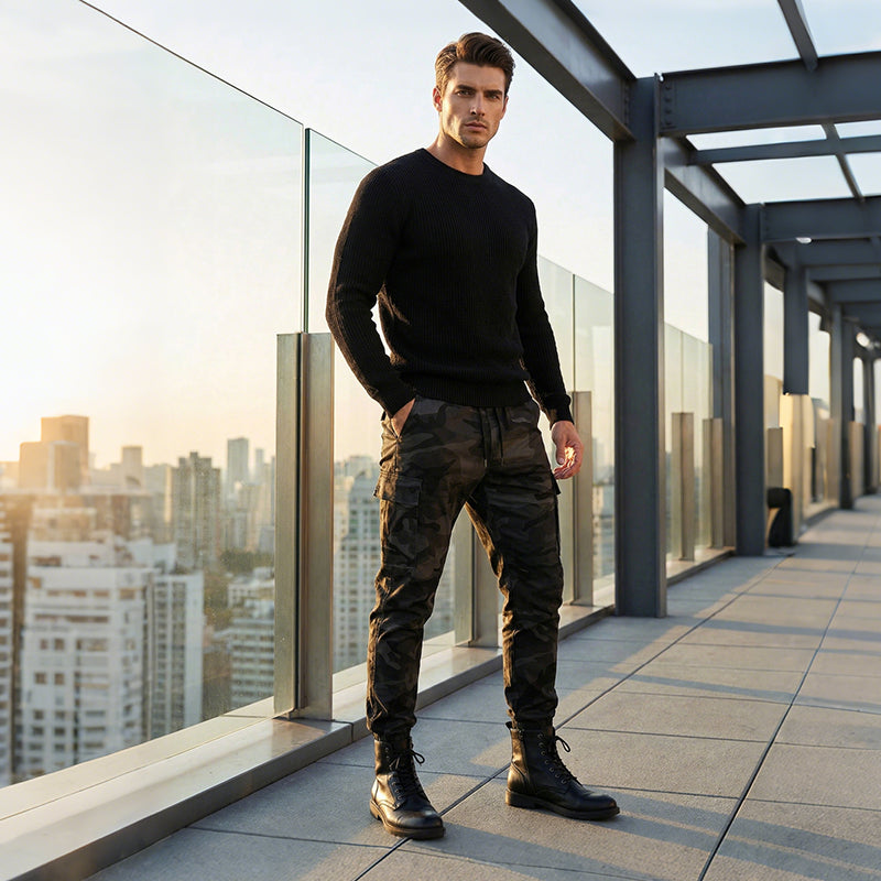 Pantalones de camuflaje de alta calidad para hombre