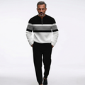 ⌛ ¡Solo quedan 3 días: 50 % de descuento en todo! ⏰ Conjunto para hombre: jersey con estampado gráfico y pantalones