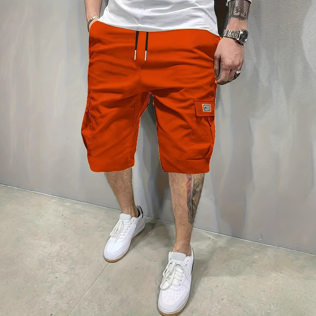 Pantalones cortos cargo para hombre