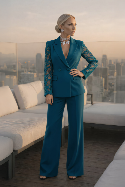 Conjunto de chaqueta y pantalón Manuela