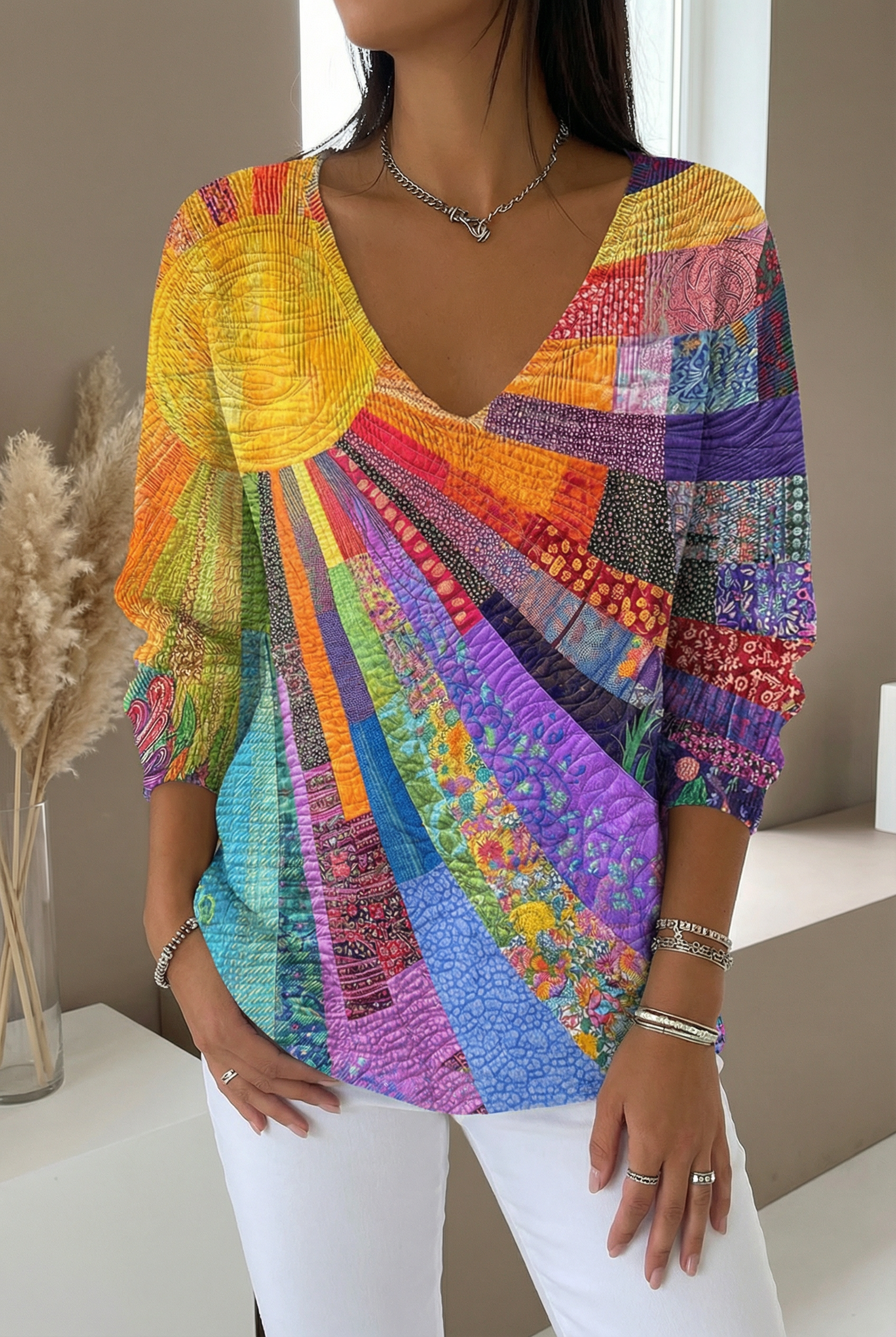Camiseta Vintage Colorida