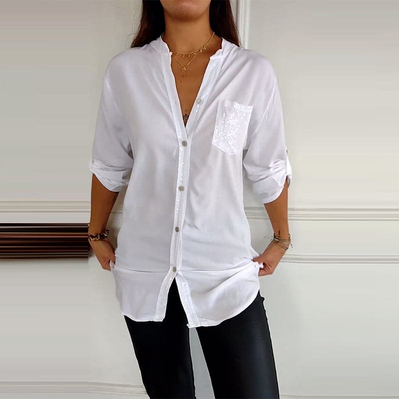Camisa con purpurina