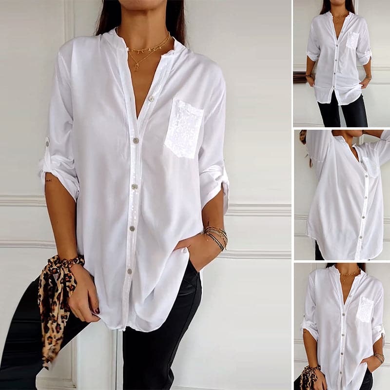 Camisa con purpurina