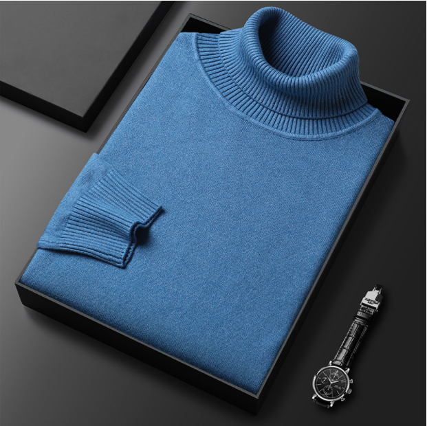 ⏳ Último día: ¡50 % de descuento en todo el surtido!⏰ Jersey de cachemira premium para hombre, liso: tejido suave y cómodo con un corte moderno, ideal para el trabajo y el tiempo libre 👔
